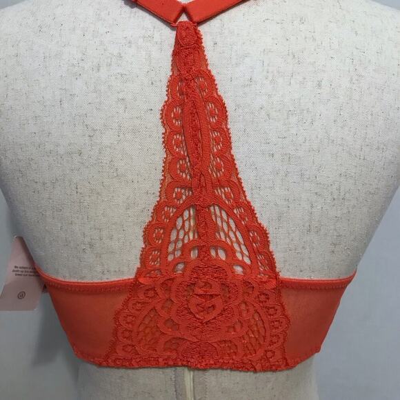 Auden NWT Plunge Coverage Push Up Front Close Bra Women 32D - Picture 8 of 14